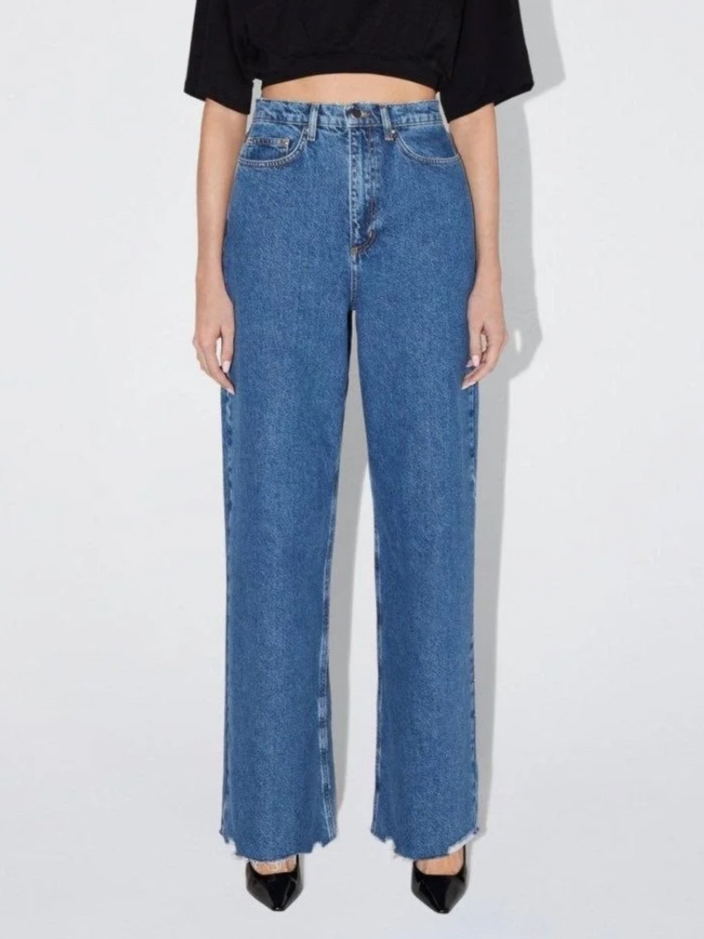Khy Classic High Rise Denim Medium Wash